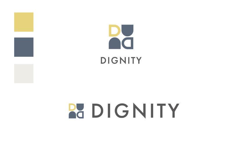 DIGNITYのロゴデザイン